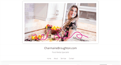 Desktop Screenshot of charmainebroughton.com